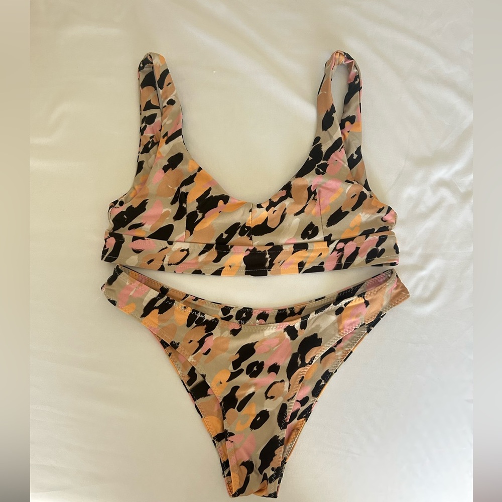 Stone fox swim bikini set